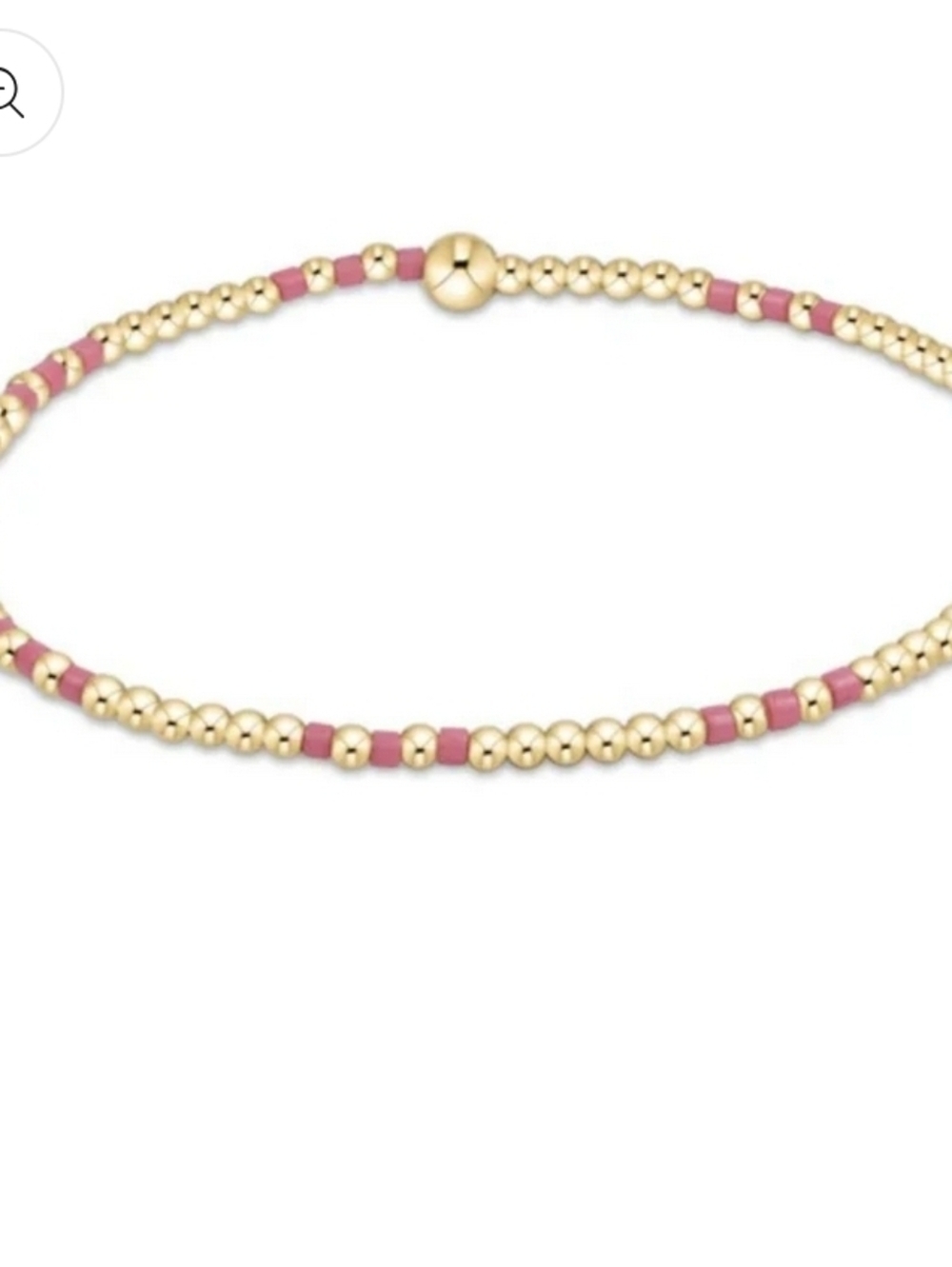 💓hope joy bright pink bead bracelet💓